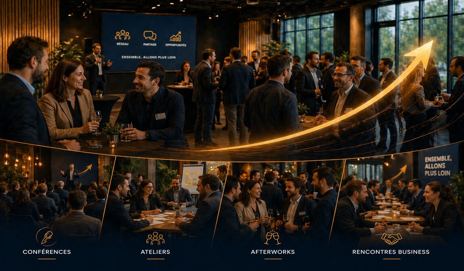 Événements du CAP Lapeyrouse-Fossat : conférences, ateliers, afterworks et rencontres business